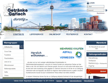 Tablet Screenshot of durstig.de